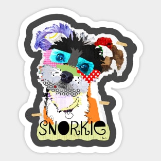Snorkie Sticker